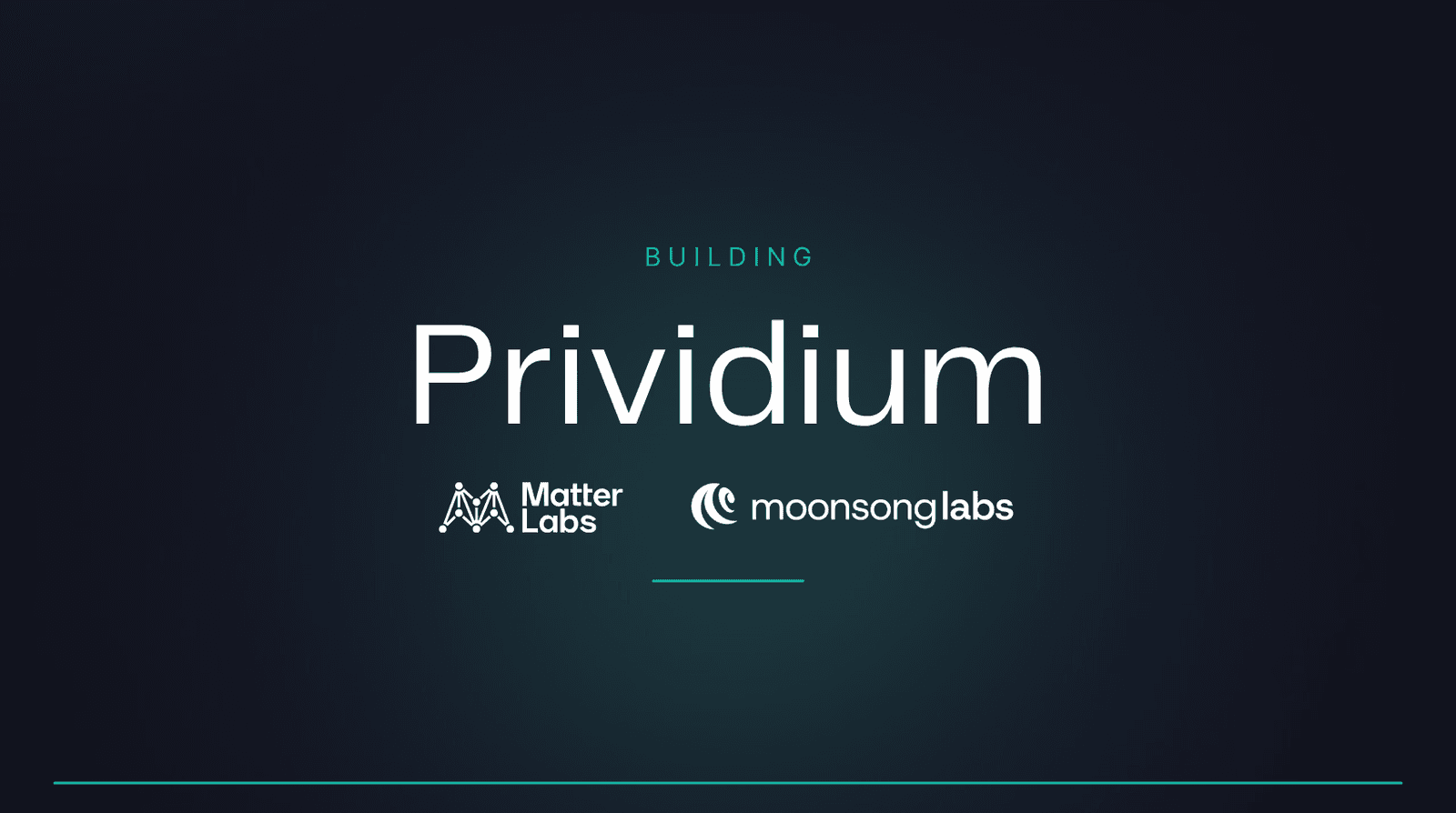 Building Prividium